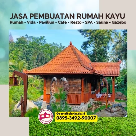 Harga Gazebo Kayu dan Rumah Panggung di Kota Yogyakarta, Wonosari, Kasihan