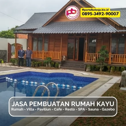 Pembuatan Cafe Kayu dan Paviliun Kayu di Jakarta Barat, Palmerah, Kebon Jeruk